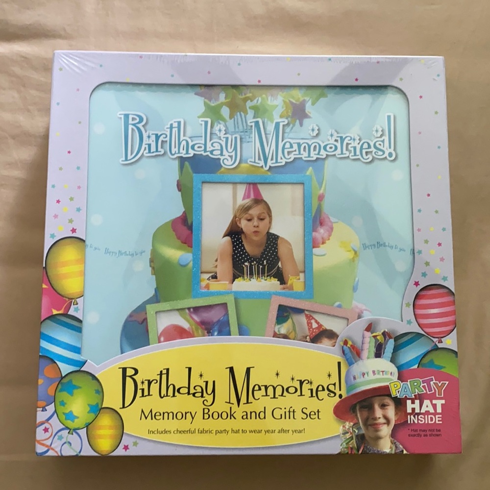 Birthday Memories - Book & Gift Set